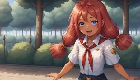 Ulyana from "Everlasting summer" by Nazarlus