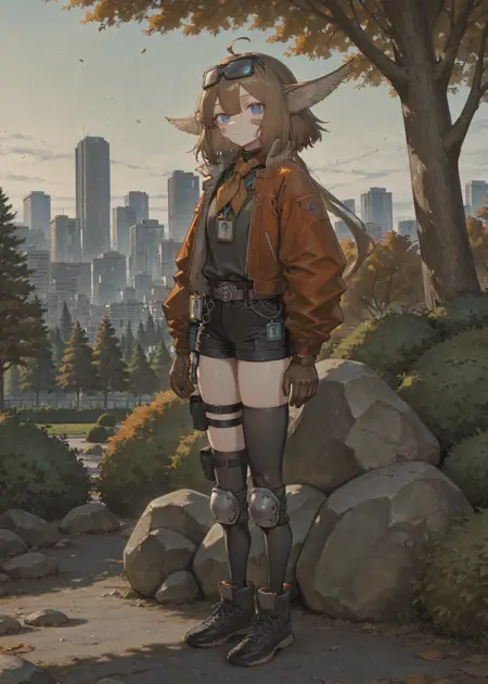 [Pony │ Illustrious] [Arknights] Aciddrop [Standart outfit + "Afternoon Teatime"]