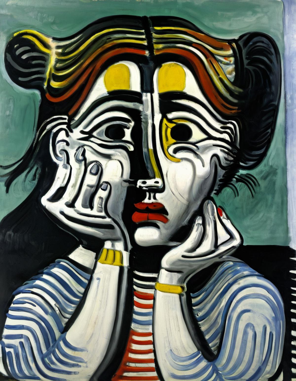 Pablo Picasso SDXL 1.0 art style LoRA image by getphat