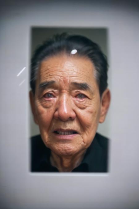 Humanistic Photography,film photography,long shot,((negative space)),Panoramic photo of classroom after school,old man,75 years old,soft light,rim light,beautiful shadow,low key,(photorealistic, raw photo:1.2),(natural skin texture, realistic eye and face details),hyperrealism,ultra high res,4K,Best quality,masterpiece,in the dark,  <lora:deng_20230612221942:0.8>