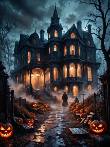 Misty Halloween atmosphere by LOREVER 15 epoch