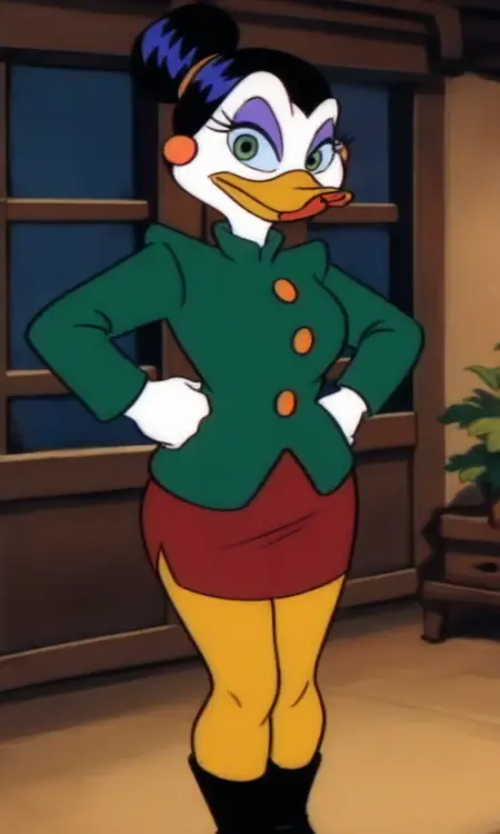 Millionara Vanderbucks - Ducktales(1987) (Illustrious)