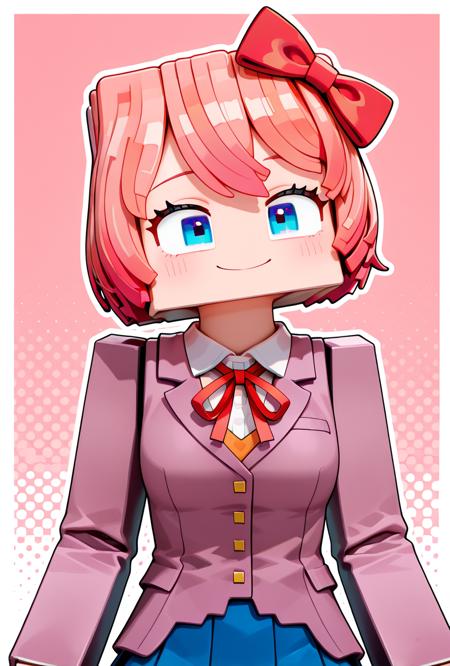 Sayuri ZAMination Fazbear and Friends -- Minecraft / DDLC / Doki Doki Literature Club Noob+Illustrious noob eps