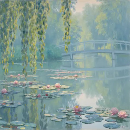ai莫奈印象派风格claude monet style(Lib)