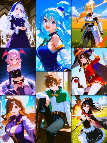 Konosuba - この素晴らしい世界に爆焔を!- Collection