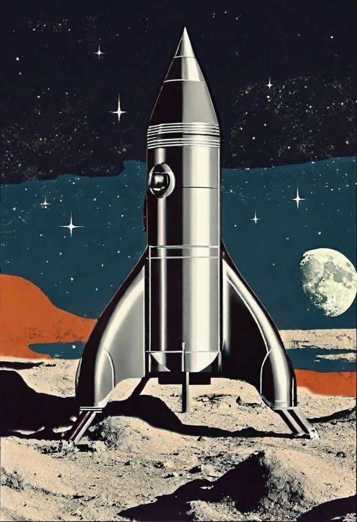 Retro Rocket image by TomR_NYC