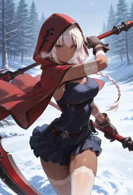 Livie Collete - God Eater 2 Rage Burst l IllustriousXL