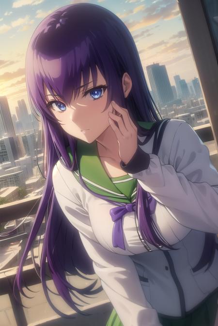 Saeko Busujima (毒島 冴子) - Highschool of the Dead (学園黙示録 