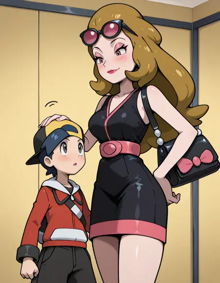 Beauty (大人のおねえさん) Pokemon HGSS