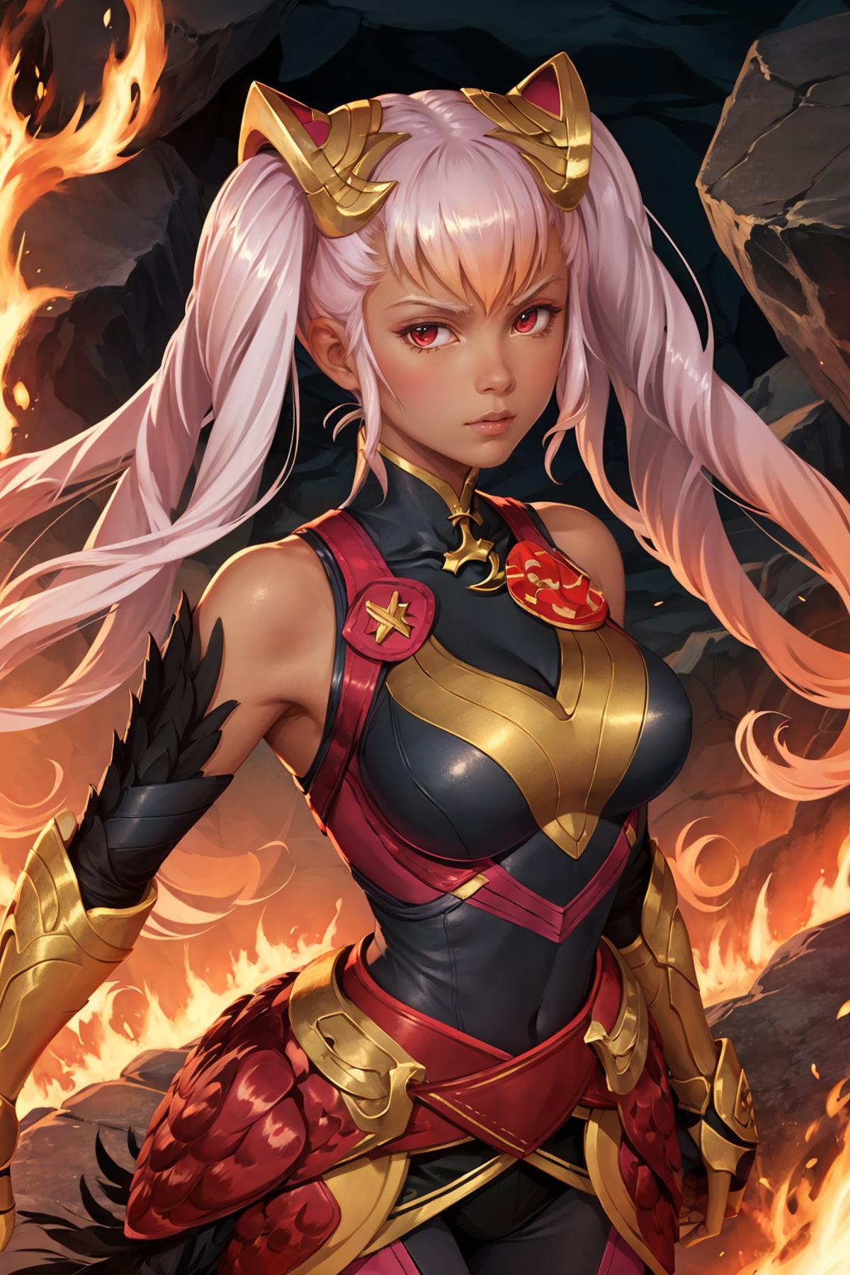 Laevatein (Fire Emblem Heroes) LoRA | 4 Outfits - v1 | Stable Diffusion  LoRA | Civitai