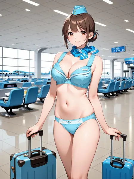 [IL / Pony] Flight Attendant Underwear