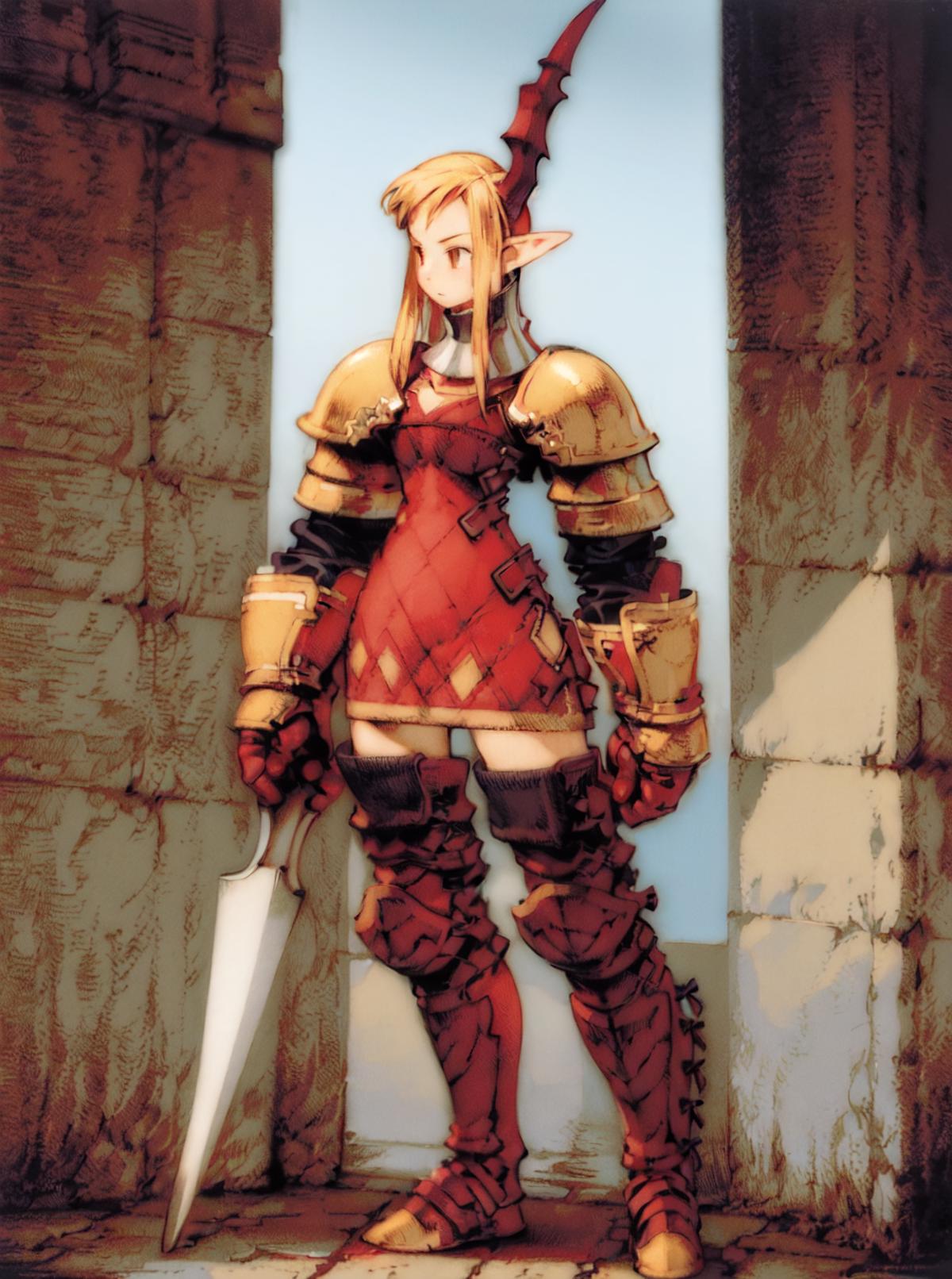 Final Fantasy Tactics - Akihiko Yoshida Style image by Dweeb