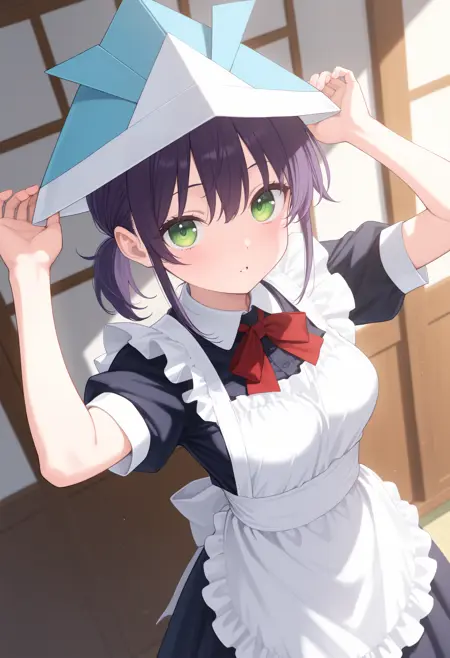 [Illust&XL] paper kabuto / kodomo no hi / 紙兜 / かぶと / こどもの日