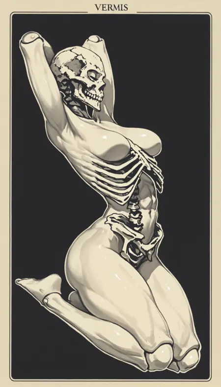 Vermis (artbook) style