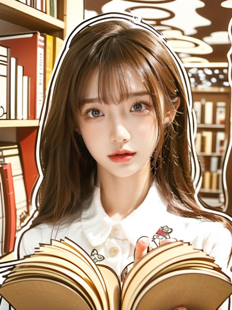 Library bookshelf image by Neo_cute