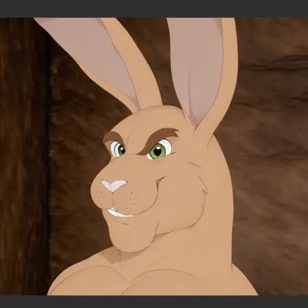 basil the stag hare ( redwall ) new version