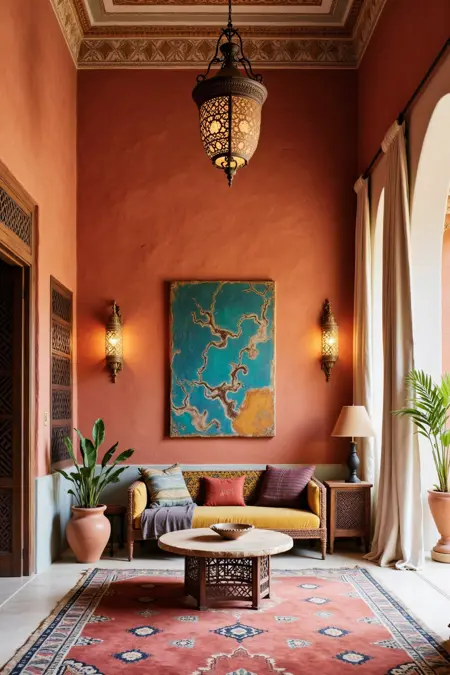 A_Moroccan Style_Interior Scene Design