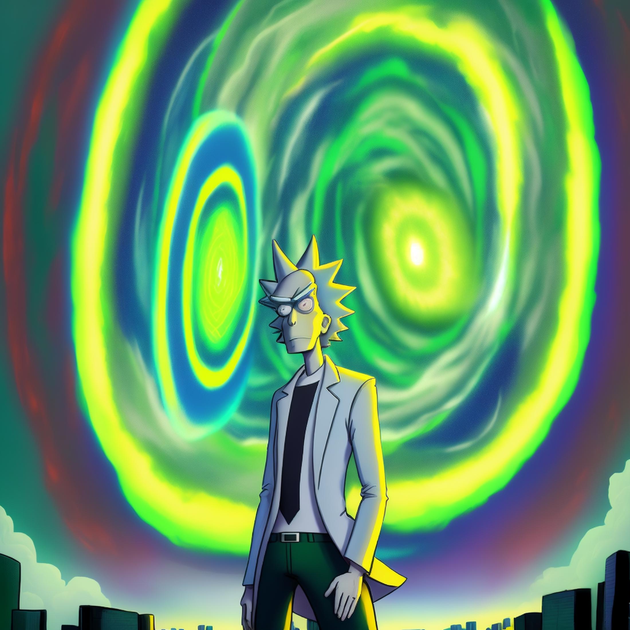 Green Portal (Rick and Morty) image by pusherman