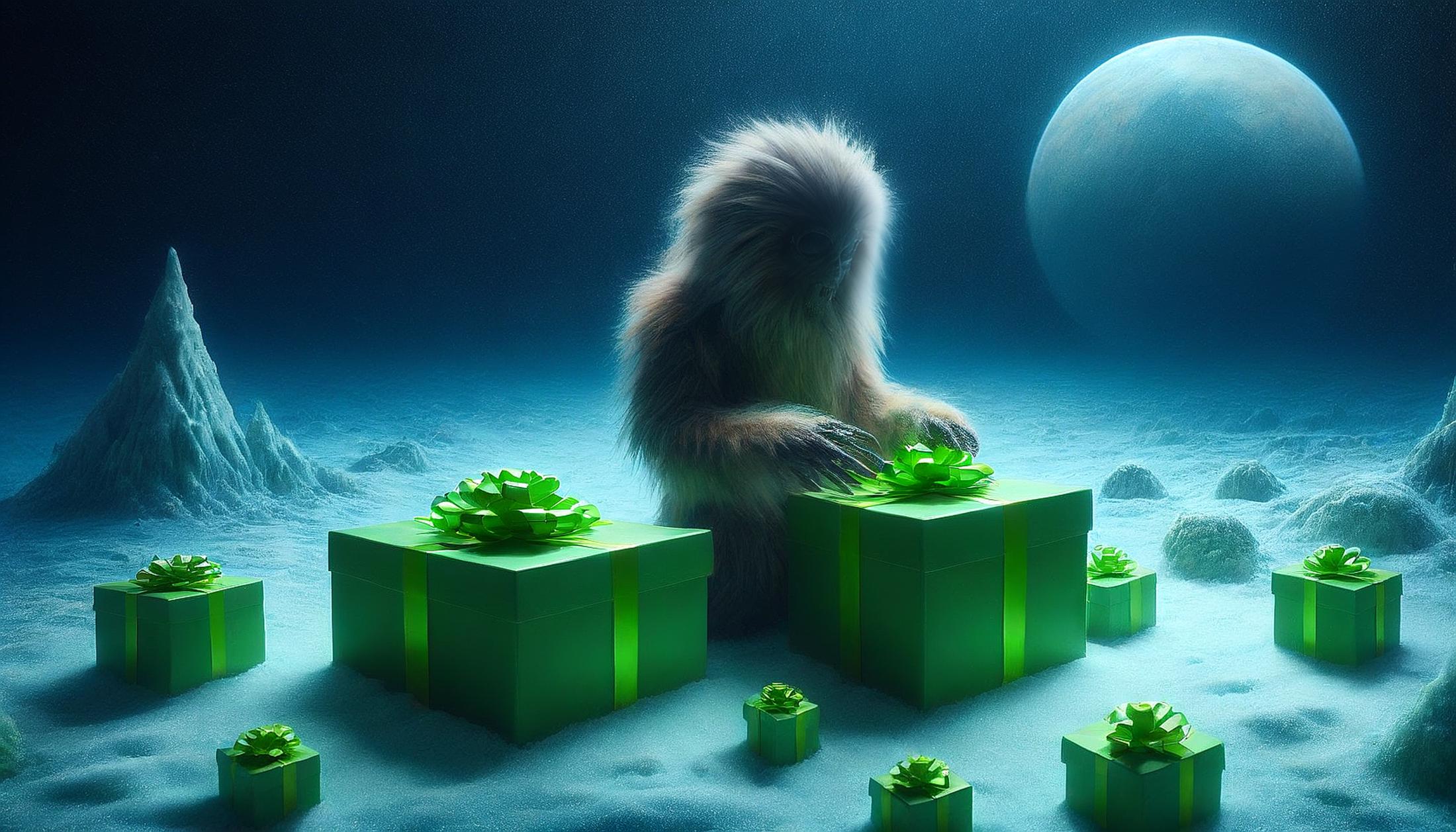 Green gifts for green team :) image by Aderek514