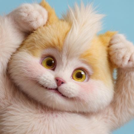 Fantasy creature, FLUFFY, BRIGHT COLORS, FURRY, SMILING, CHILDRENS FAVORITE, characters that are original and not based on existing intellectual property oil painting style, highly detailed, brush strokes, 8k, sRGB colors, Original and unique conceptual art that doesn't imitate existing styles,  digital illustration, TRENDING ON ARTSTATION, Completely remove any logos and trademarks", "Clean up dust spots" <lora:add_detail:1> <lora:epi_noiseoffset2:1> <lora:ReaLora:1>