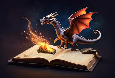 A realistic image of a fantastic landing page designed like an ancient enchanted book. Responsive design adapted to any screen, while maintaining the fantastic atmosphere, Fire-breathing dragons come out of the book, it looks incredibly realistic, even witches on brooms in the air. A special font, resembling an ancient manuscript, gives a sense of authenticity. Spectacular vector illustrations of magical creatures, breathtaking landscapes and fantastic architecture decorate the page. Micro-interactive animations give life to the page, like a light flickering of light on top of the writing or a gentle movement of magical creatures. A special soundtrack, combining classical music with sounds from the fantastic world, creates a magical and mysterious atmosphere. The title is written in a unique and attention-grabbing handwriting. The content is written in rich and imaginative language, using fantastic terms. The CTA button is designed like a magical gate, inviting the user to enter a new world. A registration form is integrated into an ancient book, where the user can enter his name and contact information. Responsive design adapted to any screen, while maintaining the fantastic atmosphere.
Text: "New style artificial intelligence, artistic photo creation"