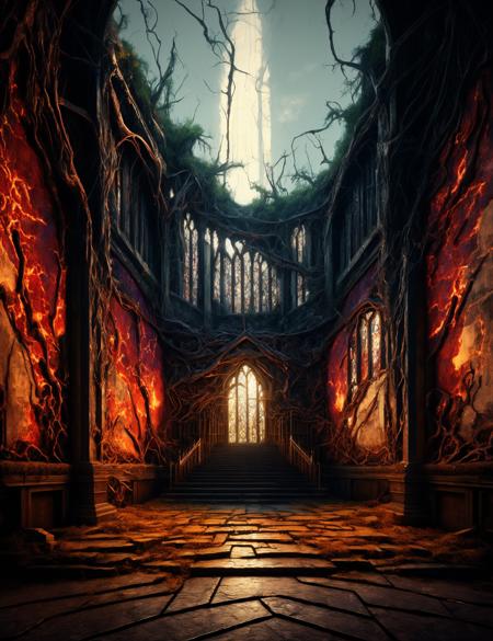 DonM - Demon Veins Style [SDXL, SD1.5] SD1.5