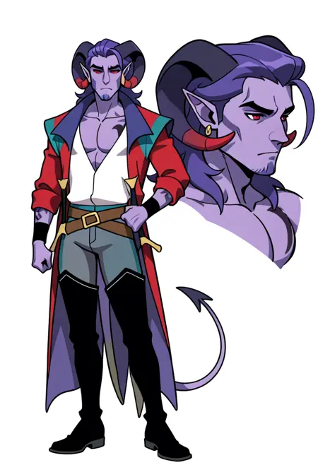 Mollymauk Tealeaf - Critical Role (COMMISSION)