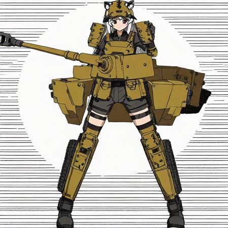 Tiger tank Tank girl armor