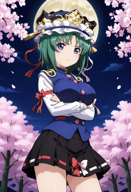 Shiki Eiki [Touhou Memories of Phantasm] style