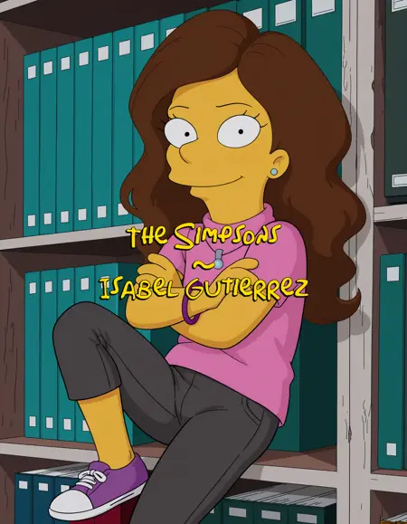 Isabel Gutierrez - The Simpsons - Character