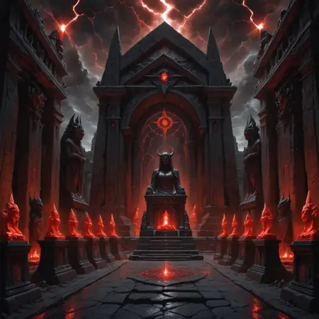 Evil Temple/Sanctuary (SDXL/Illustrious)