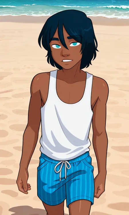 Alex Kalawai’a | Sunkissed by briebdraw (Illustrious)