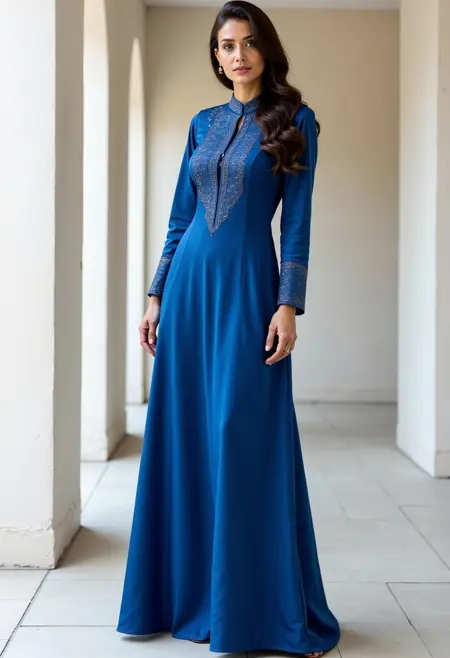Aes Sedai Dress (Blue Ajah, Moiraine) - Wheel of Time