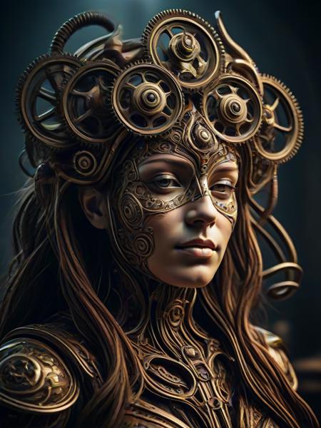 Dryad, (embedding:Smooth_Quality:1), An intricate steampunk machine made of brass gears and glowing tubes.,
<lora:4steps wai-2Rectified-V140:1.0000000000000002> <lora:Pony Dryad-V0.1:1.0>