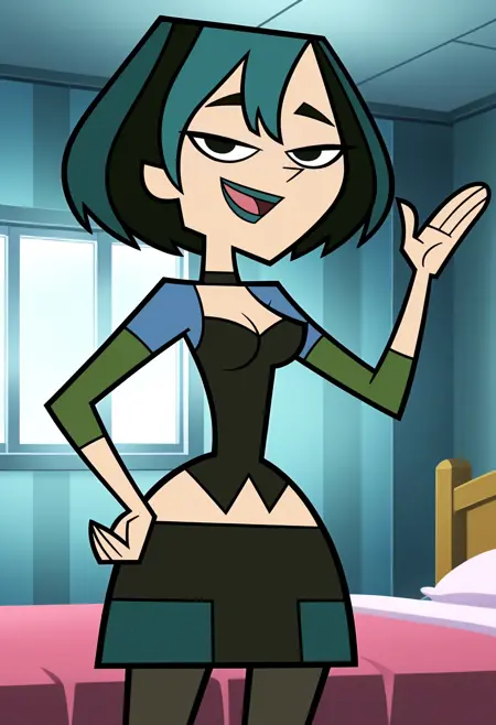 Gwen | Total Drama Island V-Pred LoRA Commission (Illustrious Edition)