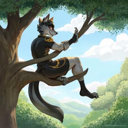 High quality furry render Flux model V1