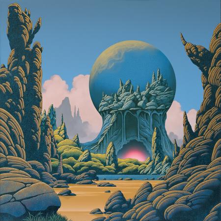 Roger Dean Style for Flux V1