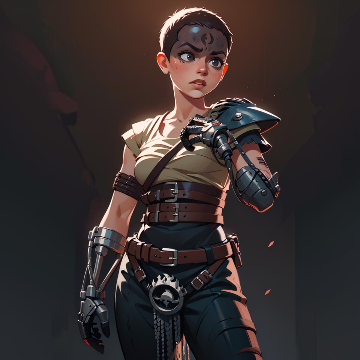 Imperator Furiosa (Comic/Anime version) - Mad Max: Fury Road image by infamous__fish