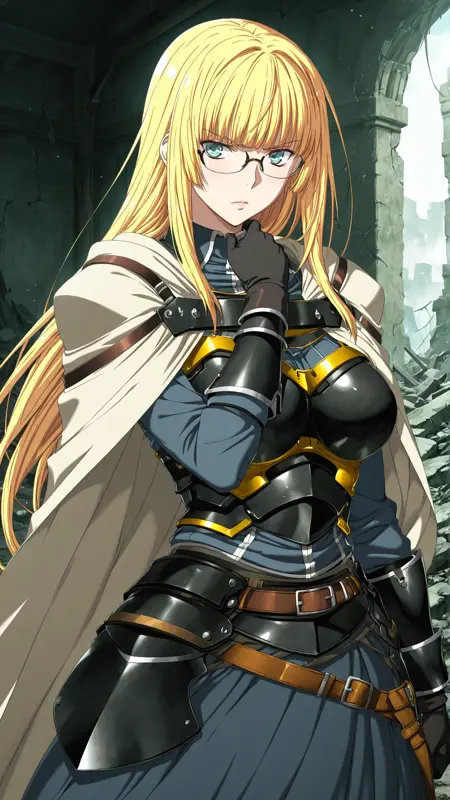 Cream Garnoblade ("Rance series") - Illustrious