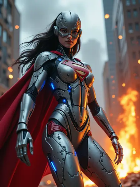 Robot Girl Realistic