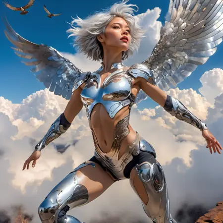 SteelHeart Silverhawks  Lycoris๐ V5 - SDXL 1.0