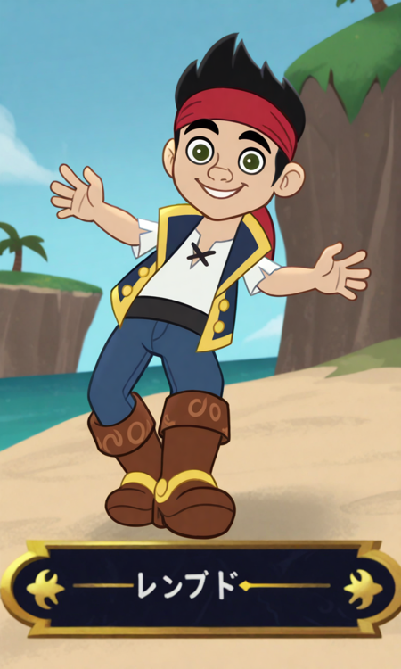 Jake (Jake and the Never Land Pirates) | Illustrious Illustrious