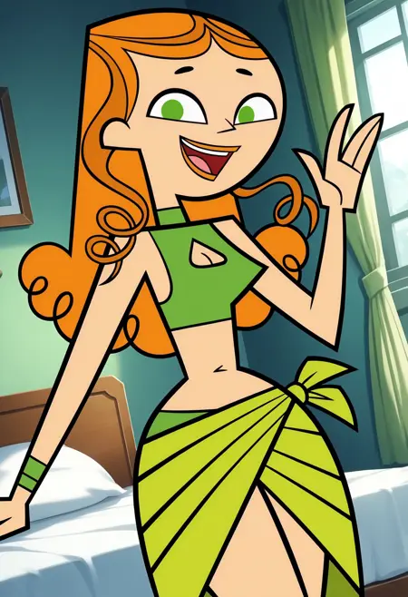 Izzy | Total Drama Island V-Pred LoRA Commission (Illustrious Edition)