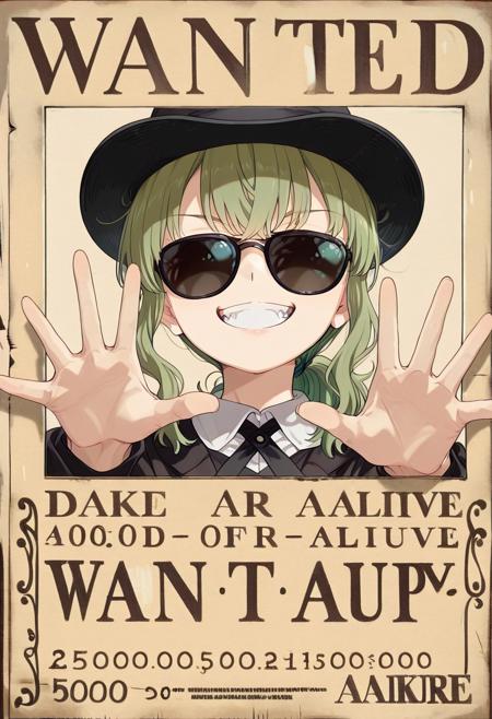 Wanted Poster (手配書)｜IL・SDXL v1 IL