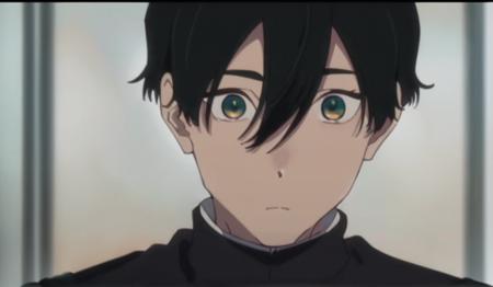 kobatojyougorou, 1boy, black hair, hair between eyes,bangs, short hair,blue eyes,yellow eyes, green eyes, kobatojyougorou, 1boy, black hair, hair between eyes,bangs, short hair,blue eyes,yellow eyes, green eyes,school uniform, gakuran kobatojyougorou, 1boy, black hair, hair between eyes,bangs, short hair,blue eyes,yellow eyes, green eyes,blue shirt, collared shirt,collarbone