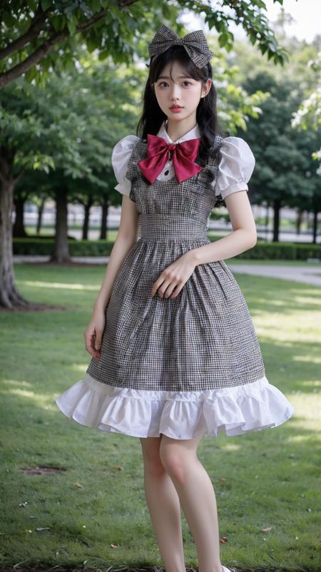 MIS,maid dress,bow,