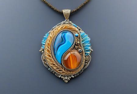 novuschroma54 style, glass, necklace, accessory,