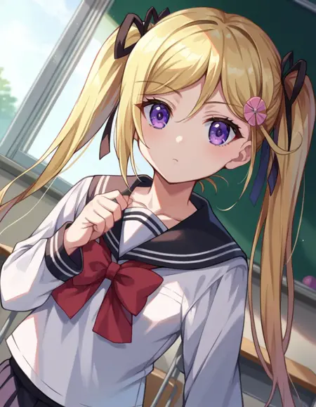 Mafuyu Orifushi (織節 真冬) - Kanojo x Kanojo x Kanojo (彼女×彼女×彼女~三姉妹とのドキドキ共同生活~)