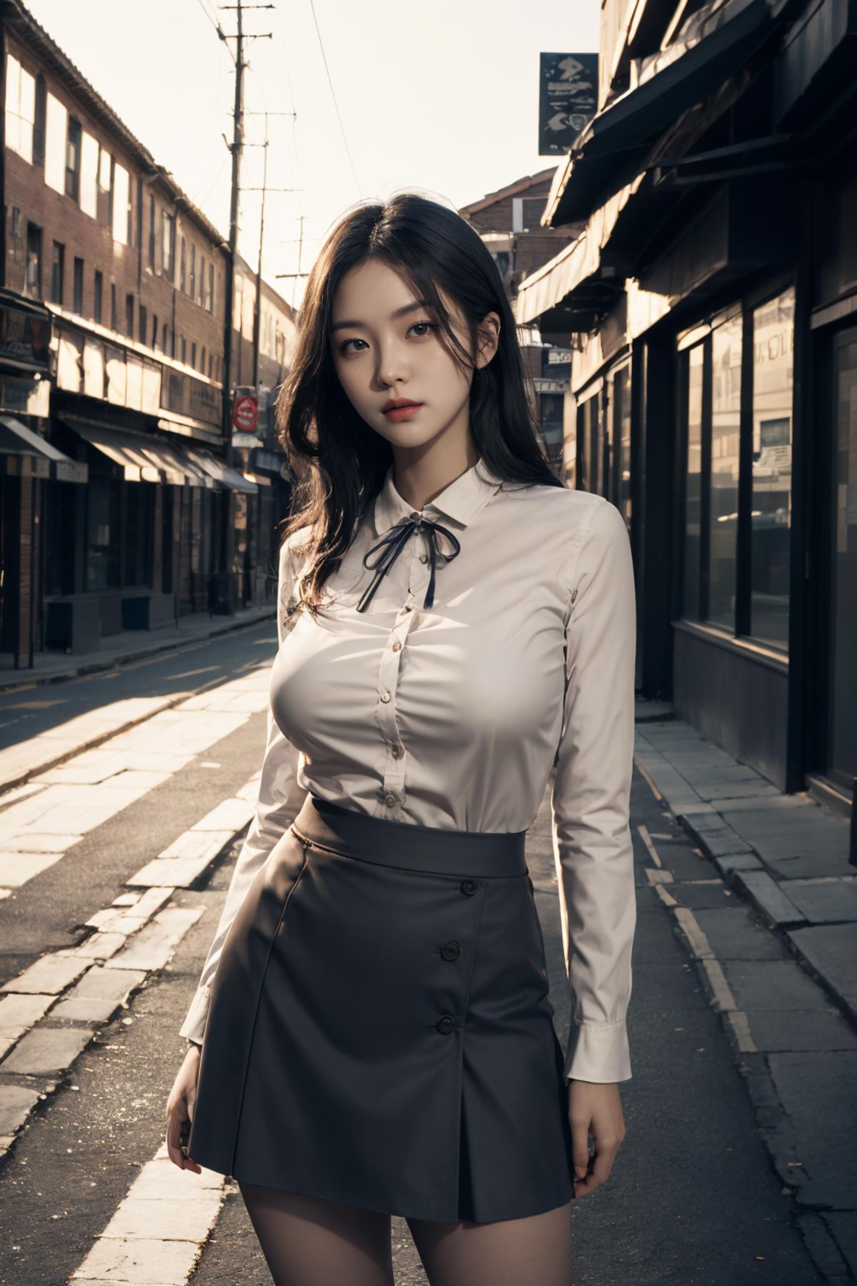 AI model image by bixing