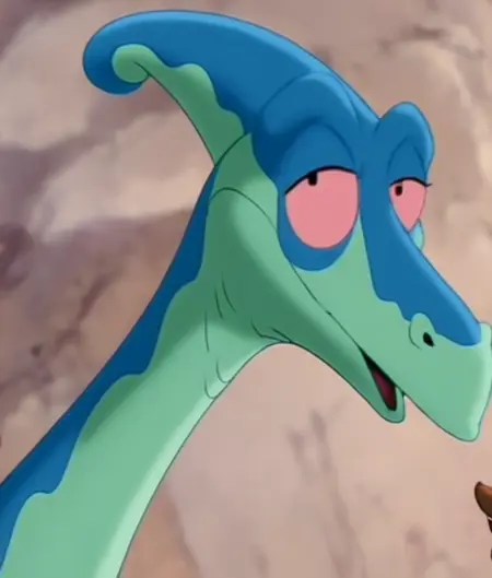 Rhoga, 26chasmosaurus, Spazz from "Dinotopia"